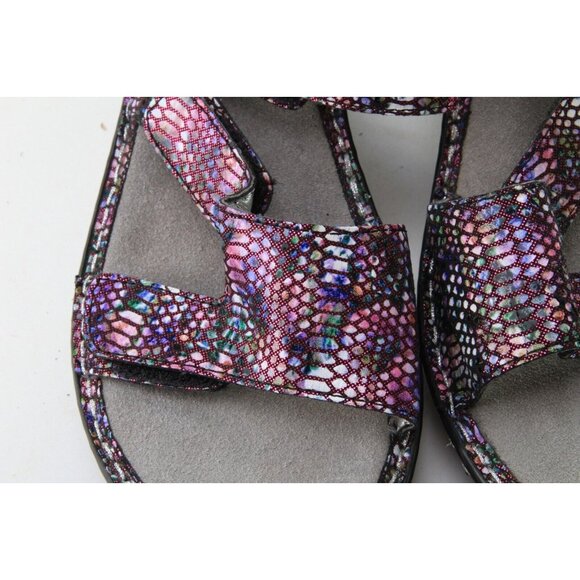 Alegria Lotti Sandals Shoes Multi Color Az 38 8-8.5 - Picture 4 of 16